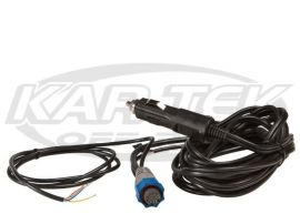 Lowrance CA-8 2004 And Newer 10-pin Blue HDS Series GPS 12 Foot Cigarette  Lighter Power Cable