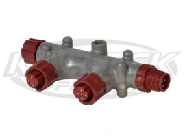 Lowrance NMEA 2000, NMEA2k or N2K Network GPS 5 Pin Red Double Tee