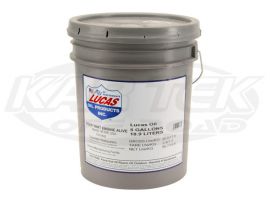 Lucas Oil Products 10604 Semi-Synthetic 20W50 Racing Engine Oil 5 Gallon Pail