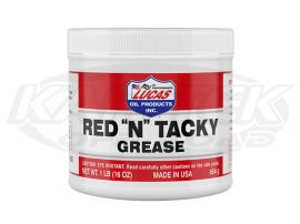 Lucas Oil Products 10574 Red "N" Tacky NLGI #2 Multi-Purpose Grease 1 Pound Tub