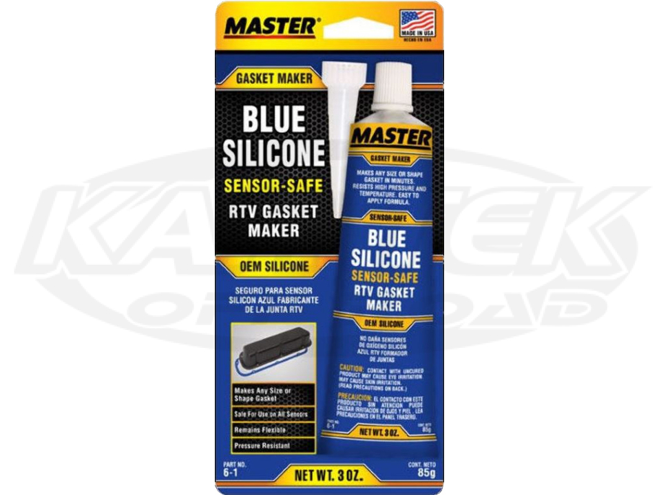 Master Products 61 Sensor Safe 600F Blue Silicone Gasket Maker 3oz