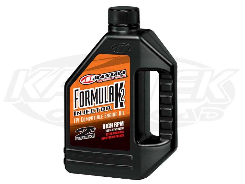 Maxima Racing Oils Formula K2 Injector Synthetic 2Stroke Engine Oil TPI Compatible 1 Quart