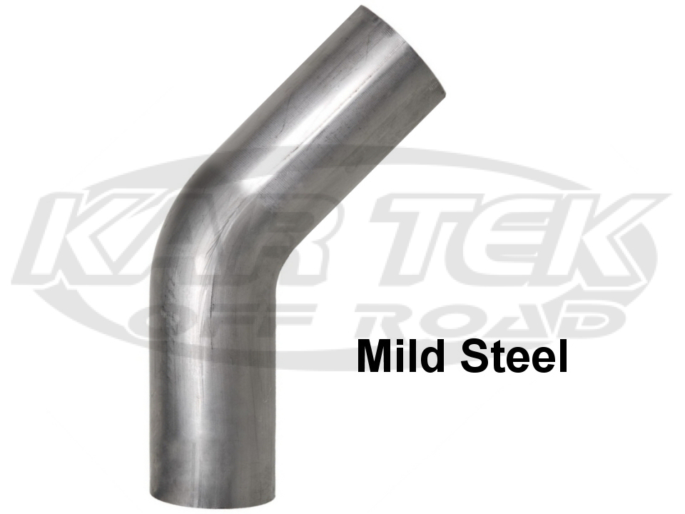 45 Degree Elbow Mandrel Bent Mild Steel Round Tubing 11/2" Outside