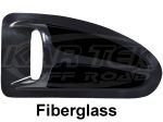 Kartek Offroad Baja Bug Black Fiberglass Driver Side Rear Quarter Window Air Scoop