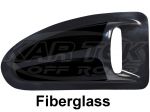 Kartek Offroad Baja Bug Black Fiberglass Passenger Side Rear Quarter Window Air Scoop