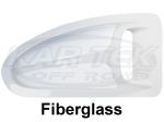 Kartek Offroad Baja Bug White Fiberglass Passenger Side Rear Quarter Window Air Scoop