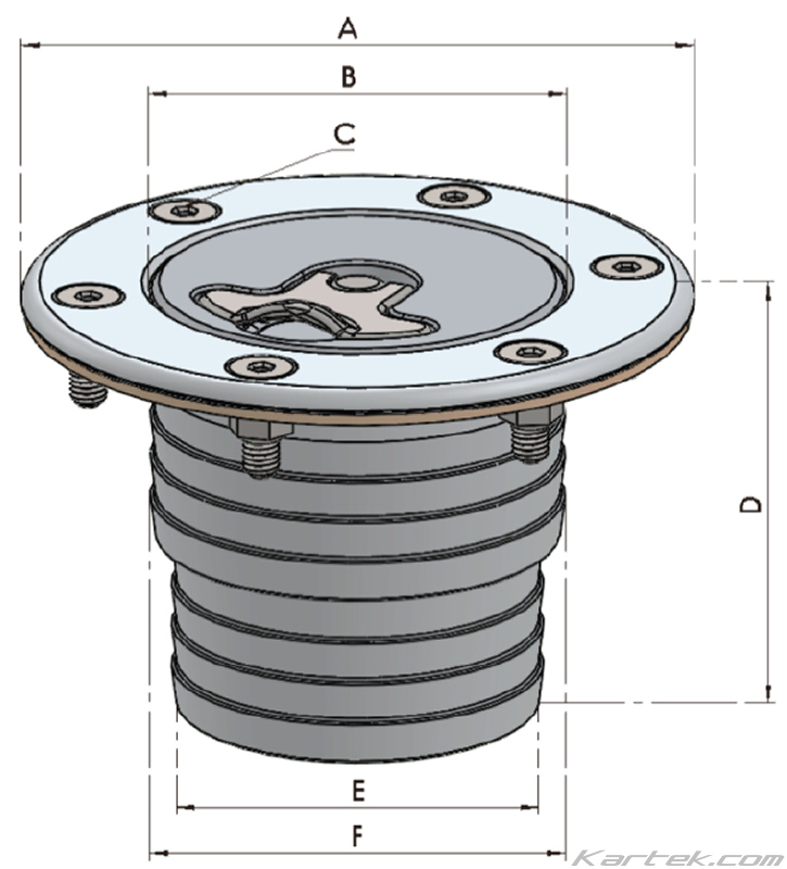 newton equipment ltd 6 bolt obza017a 36ns2 aluminum flush mount fuel filler neck and cap