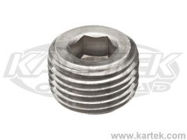 1/4" NPT National Pipe Tapered Thread Steel Allen Plugs