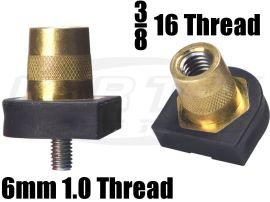 Threaded outlet battery post