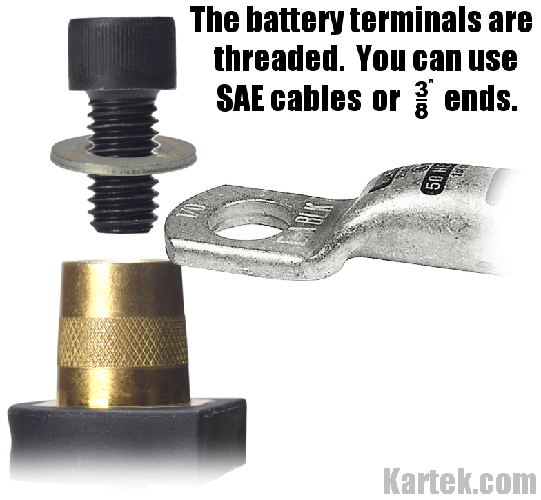 odyssey batteries threaded terminals