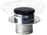 Ogawa Enterprises Straight Remote Fuel Filler Neck With Billet Aluminum Cap For 2" Hose