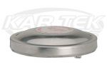 Ogawa Enterprises Round Spun Aluminum Gas Tank Replacement Quarter Turn Fuel Cap For 2-1/4" Necks