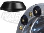 OMF Performance Anodized Black Bead Lock Rock Crawling Domed Washers Pack Of 12 For One Wheel