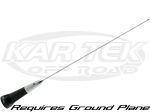 PCI Race Radios 617 3db Gain Mobile VHF/UHF Race Radio Antenna For Metal Roof Requires Ground Plane