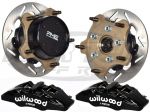 PME Heavy Duty Porsche 930 Rear Micro Stub Brake Kit With 6 Piston Calipers 11-1/4" Rotors 33 Spline