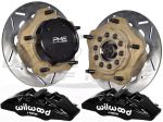PME Porsche 930 Rear Midboard Micro Stub Brake Kit With 6 Piston Calipers 11-7/8" Rotors