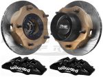 PME Heavy Duty Porsche 934 - 33 Spline Midboard Floater Hub Kit 6 Piston Calipers 12-1/4" Rotor