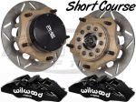 PME Short Course Porsche 930 Rear Midboard Micro Stub Brake Kit With 6 Piston Calipers 11-7/8" Rotor