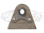 Small Flat Chromoly Mounting Tab 3/4" Bottom To Center Of Hole 1/4-28 Thread Sold Individually