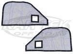 1983 To 1992 Ford Ranger Mesh Style Snap-On Window Nets For Driver And Passenger Doors