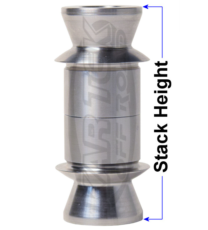 Stack height or width