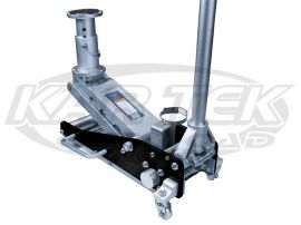 Pro Eagle Black 2 Ton Aluminum Floor Jack With Adjustable