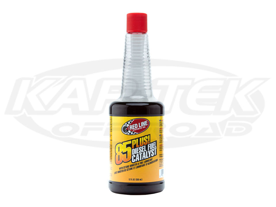 Red Line Racing Oils 85 Plus Diesel Fuel Catalyst Additive For Use In All Diesel Engines 12oz