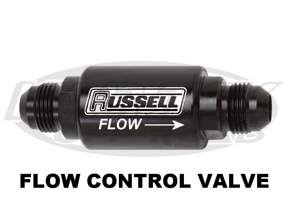 Russell Performance 650603 Billet Aluminum Flow Control