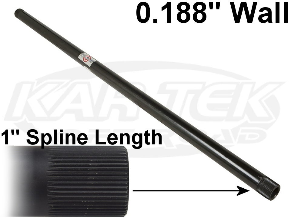 Speedway Engineering 11/4" Diameter 48 Spline .188" Wall Hollow Sway