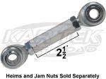 Speedway Engineering 2-1/2" Long Miniature Sway Bar Links For 1/2" Thread Heim Joints
