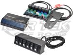 sPOD 07-08 Jeep JK 6 Switch System With Amber LED Light Contura Rocker Switches And Source System