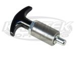 Spring Loaded T-Handle Pull Knob Latch With 1/4" Pin For Seat Slider, Off-Road Doors, Or Tilt Column