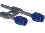 Stainless Steel Double Brake Or Clutch Line Hold Down For 3/16" Hard Line