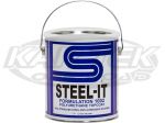 Steel-It Grey 1002 Polyurethane Anti-Rust Coating Weather, Abrasion And Corrosion Resistant - Gallon