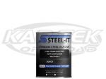 Steel-It Black 1012 Polyurethane Anti-Rust Coating Weather, Abrasion And Corrosion Resistant Quart