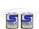 Steel-It Formulation 4907 A and B Epoxy Top Coat 316L Stainless Steel Anti-Corrosion Coating Quarts