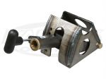 Kreger Fabrication Adjustable Tilt Steering Column For 3/4" Steering Shaft Radiused For 1-1/2" Tube