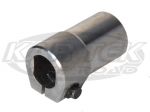 Steering Coupler 3/4 Smooth Steering Shaft To 3D Jeep Flats - Smaller Than 3/4 Double D