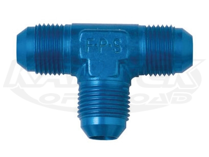 Shop Tee Adapters - Blue Aluminum Now