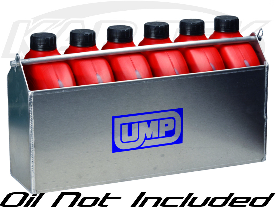 UMP 6 Quart / Liter Spare Oil Holder Bolts To Your Car With Quick