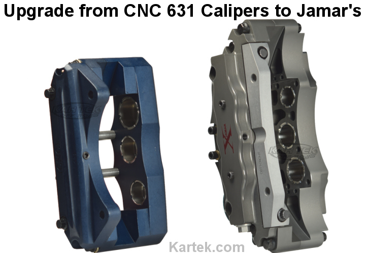 upgrade from cnc631L cnc631R calipers to jamars jcal610
