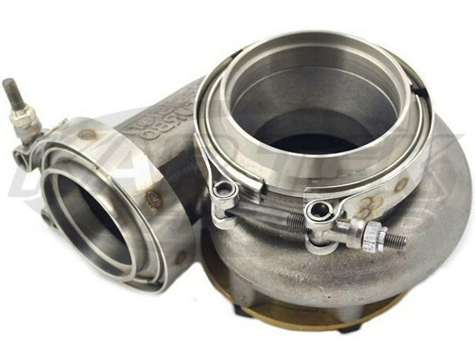 V Band Exhaust Clamp Coupling Example On Turbo Charger