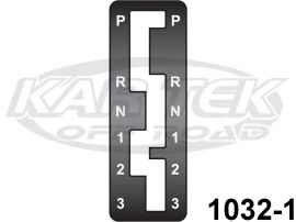 Winters Performance 3091 Shifter Gate Plate Forward Pattern C6/C4 Steel Winters Performance 3091 Shifter Gate Plate Forward Pattern C6/C4 Steel
