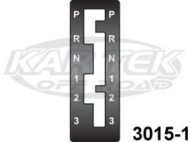 Winters Gate Plate C4 & C6 Reverse Pattern 3015