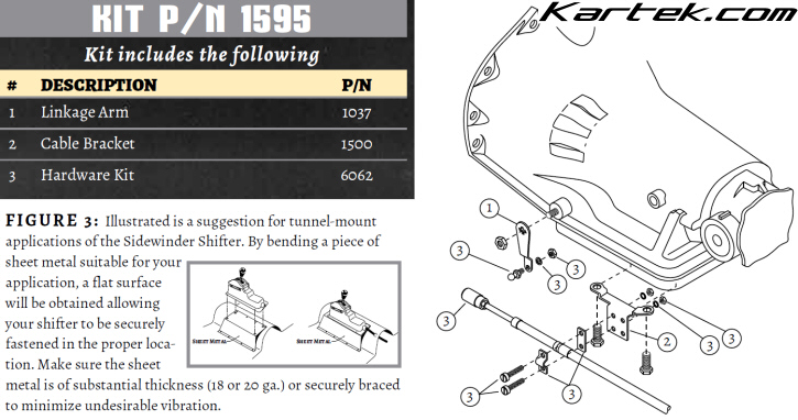 winters shifter transmission hardware kit instructions