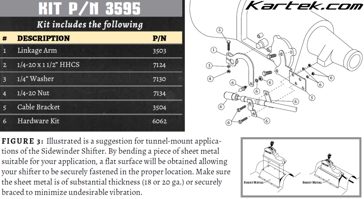 winters shifter transmission hardware kit instructions