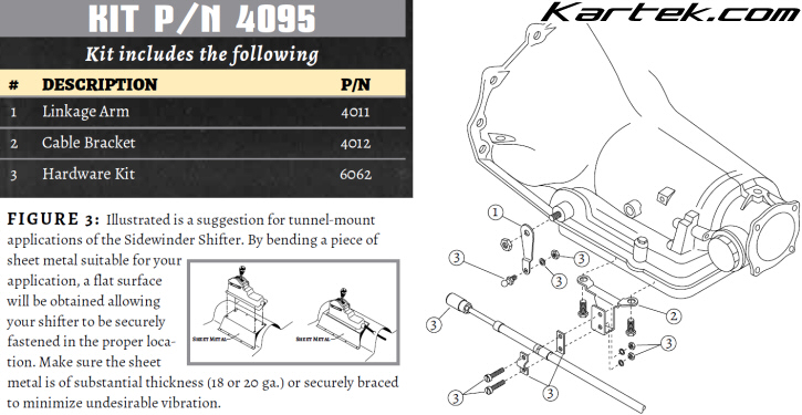 winters shifter transmission hardware kit instructions