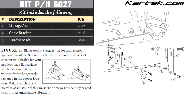 winters shifter transmission hardware kit instructions