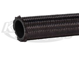 XRP Black XR-31 AN -8 Lightweight Nylon Braided Hose 7/16" Inside Diameter  0.670" Outside Diameter