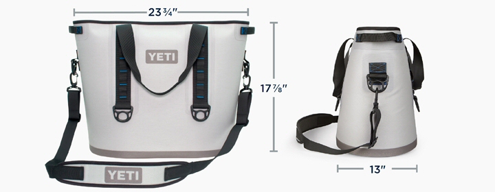 Yeti Coolers Hopper 40 Ice Chest Dimensions